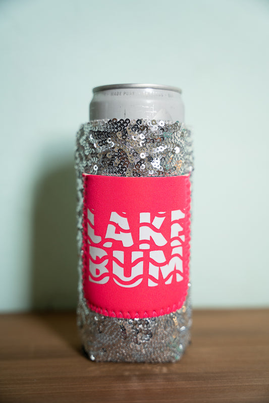 Lake Bum Slim Can Koozie
