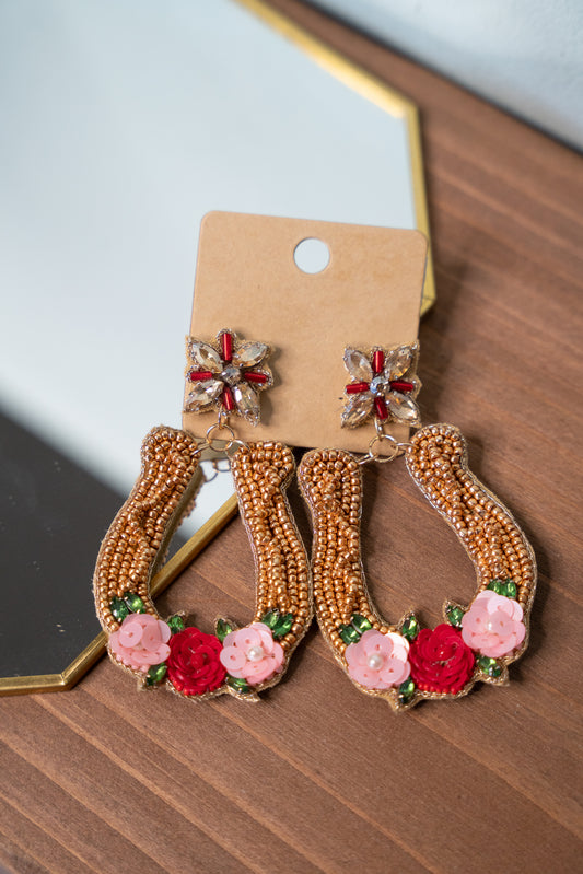 Lady Luck Beaded Earrings