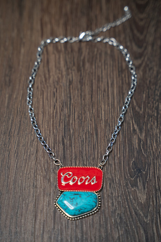 Coors Turquoise Necklace