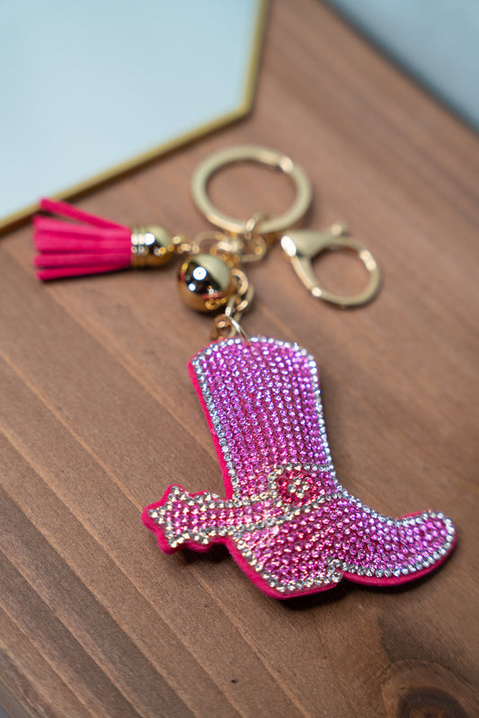 Let's Go Girls Keychain