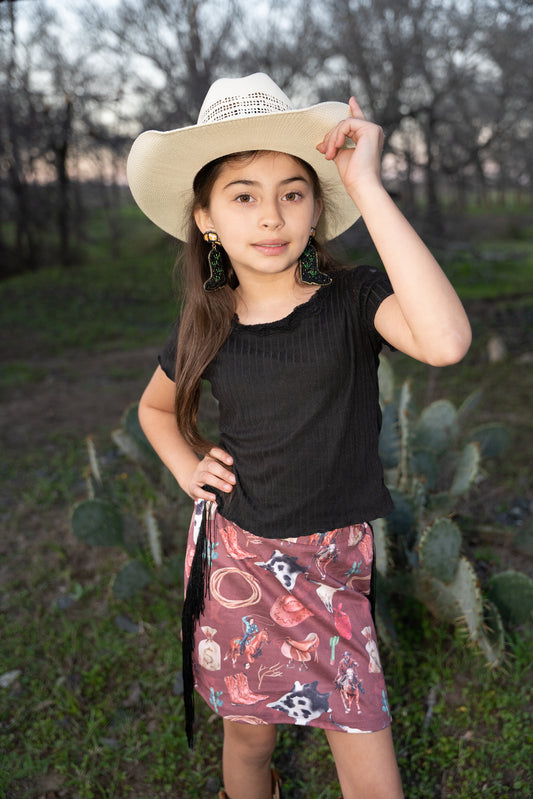 The Little Miss Rodeo Skirt