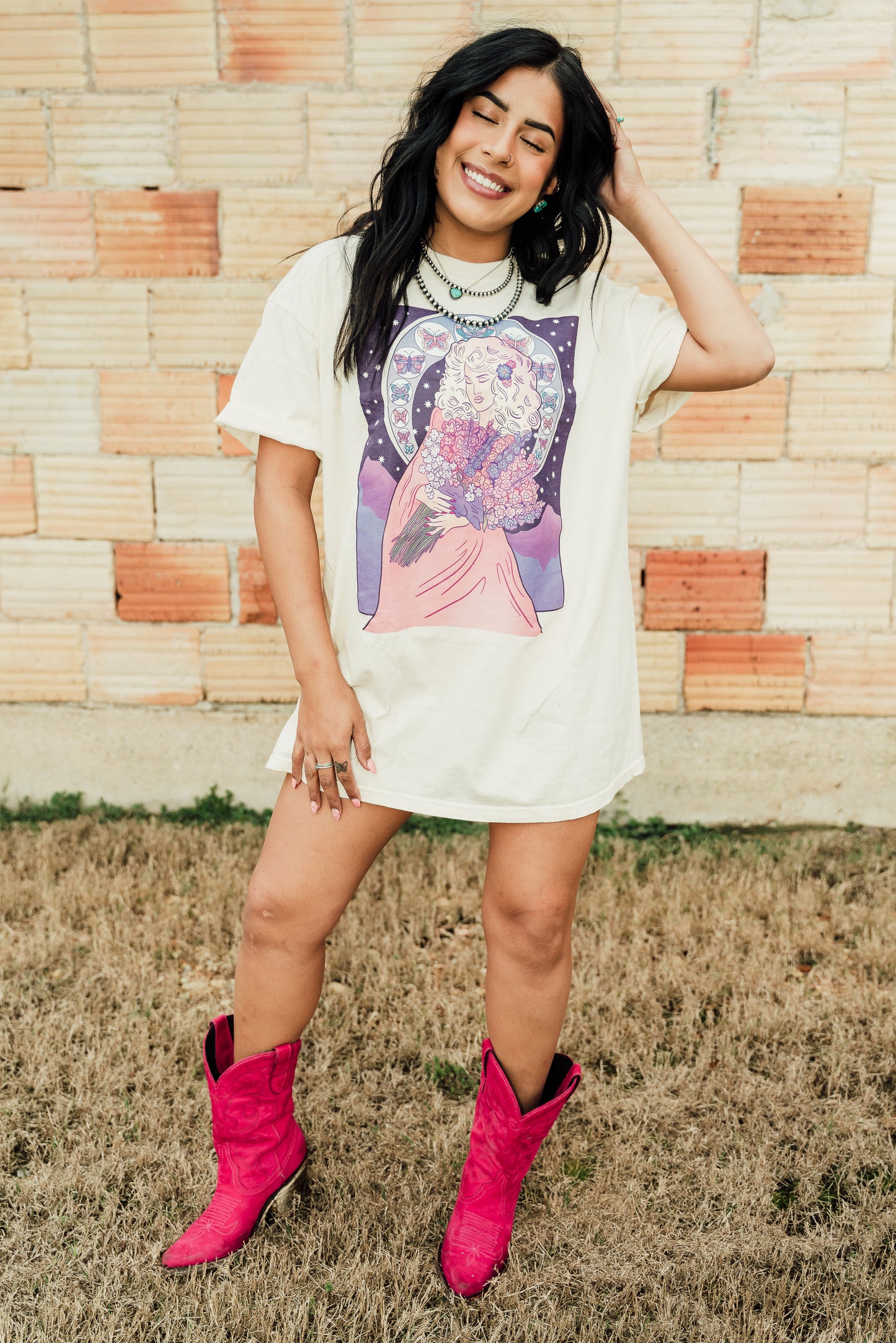 Dolly Vibes Oversized Tee
