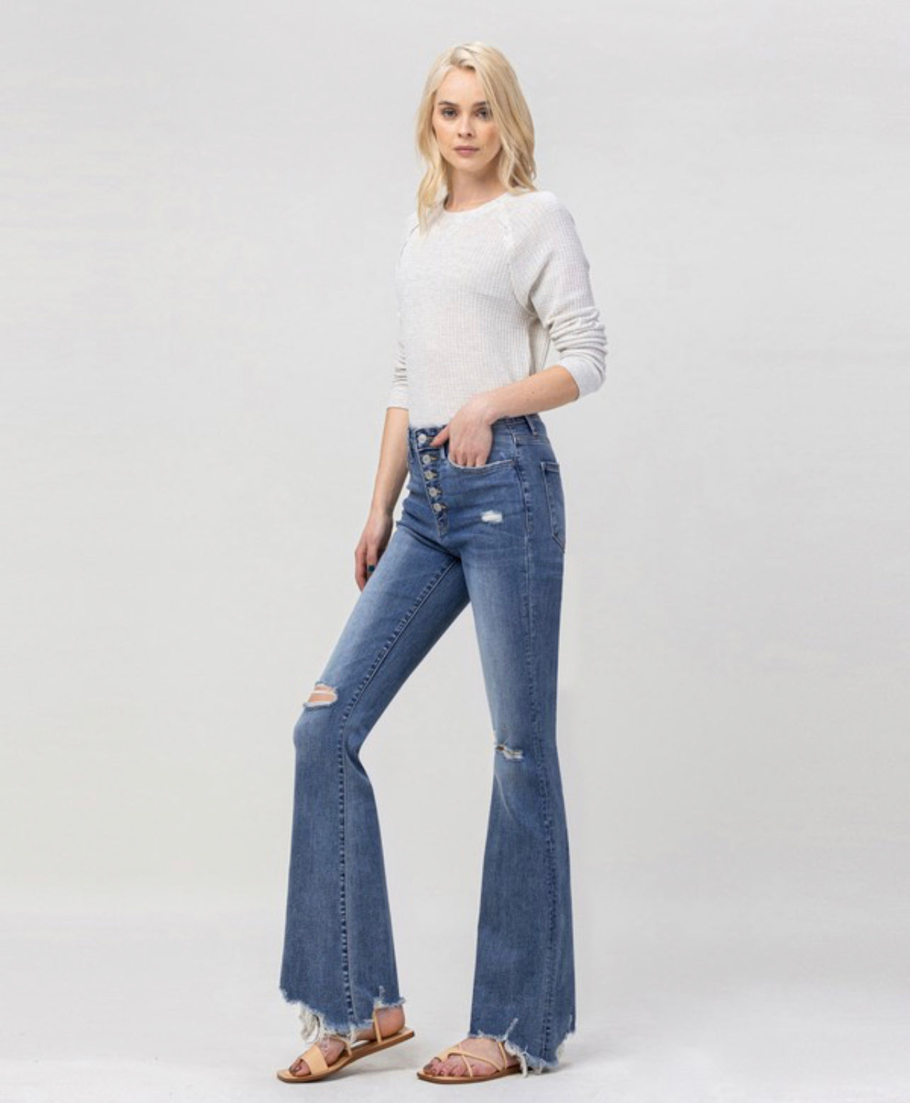 The Hippie Flair Jeans