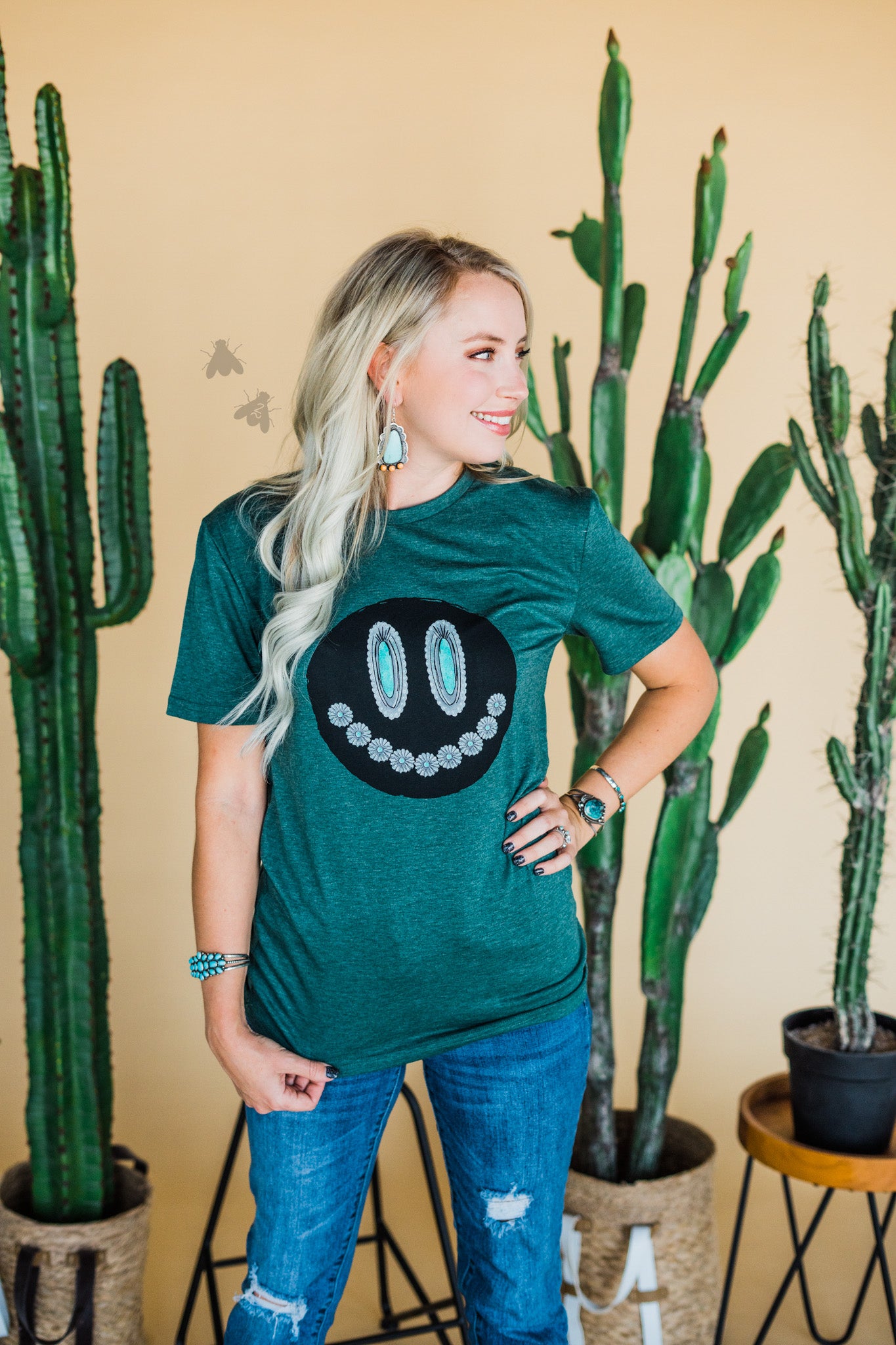 The Turquoise Smile Shirt