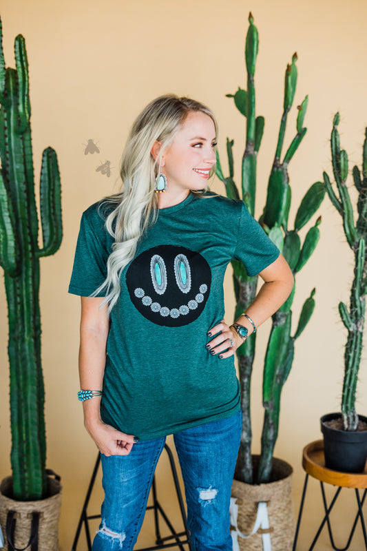 The Turquoise Smile Shirt